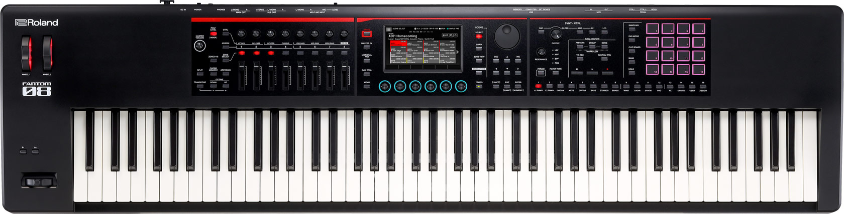 Roland Fantom-8 workstation